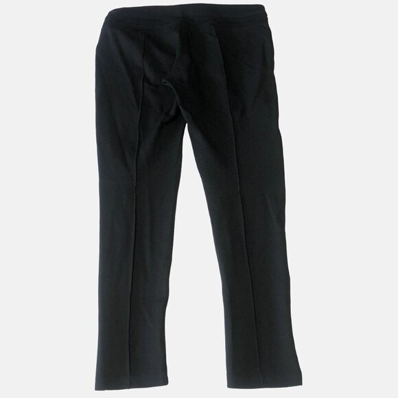 Parasuco Black Stretch With Ribbing Textured Front Moto Pants Size Large - Picture 3 of 11